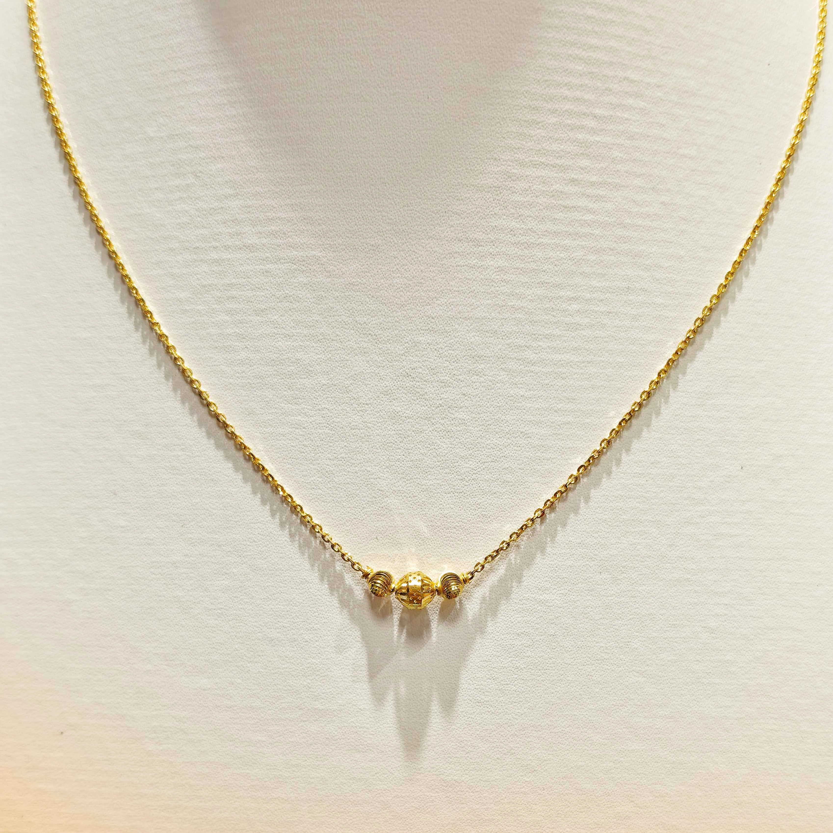 9KT DOKIA CHAIN